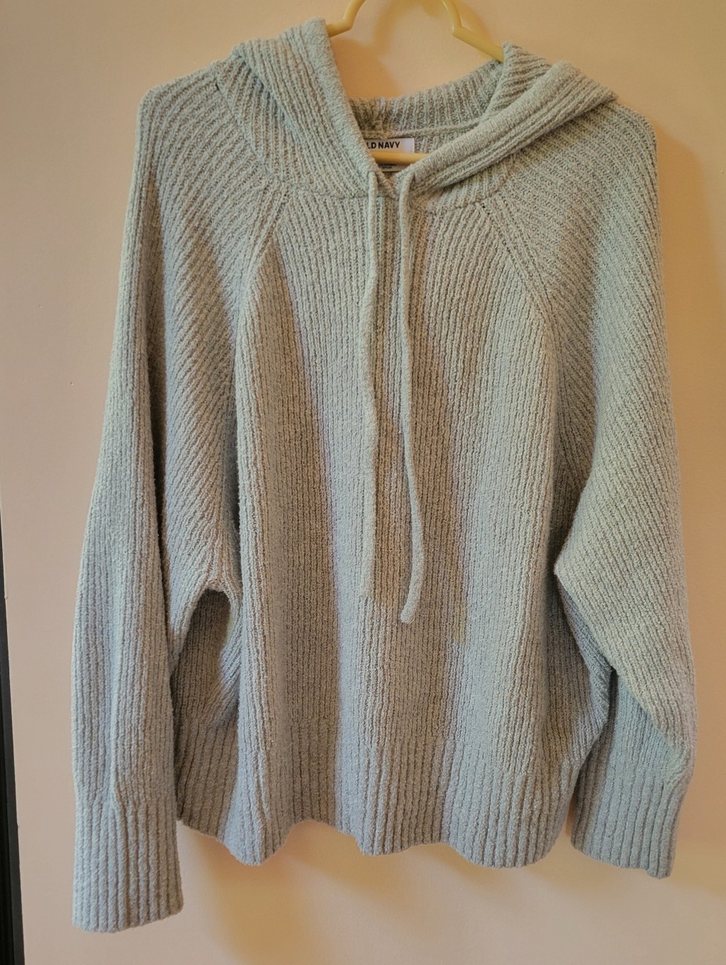Old Navy Gray Go-Recycled Knit Hoodie Sweater